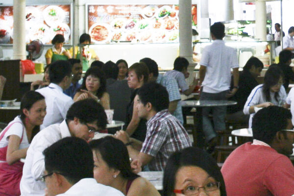 'Top Spot' food court, Kuching, Malay Borneo