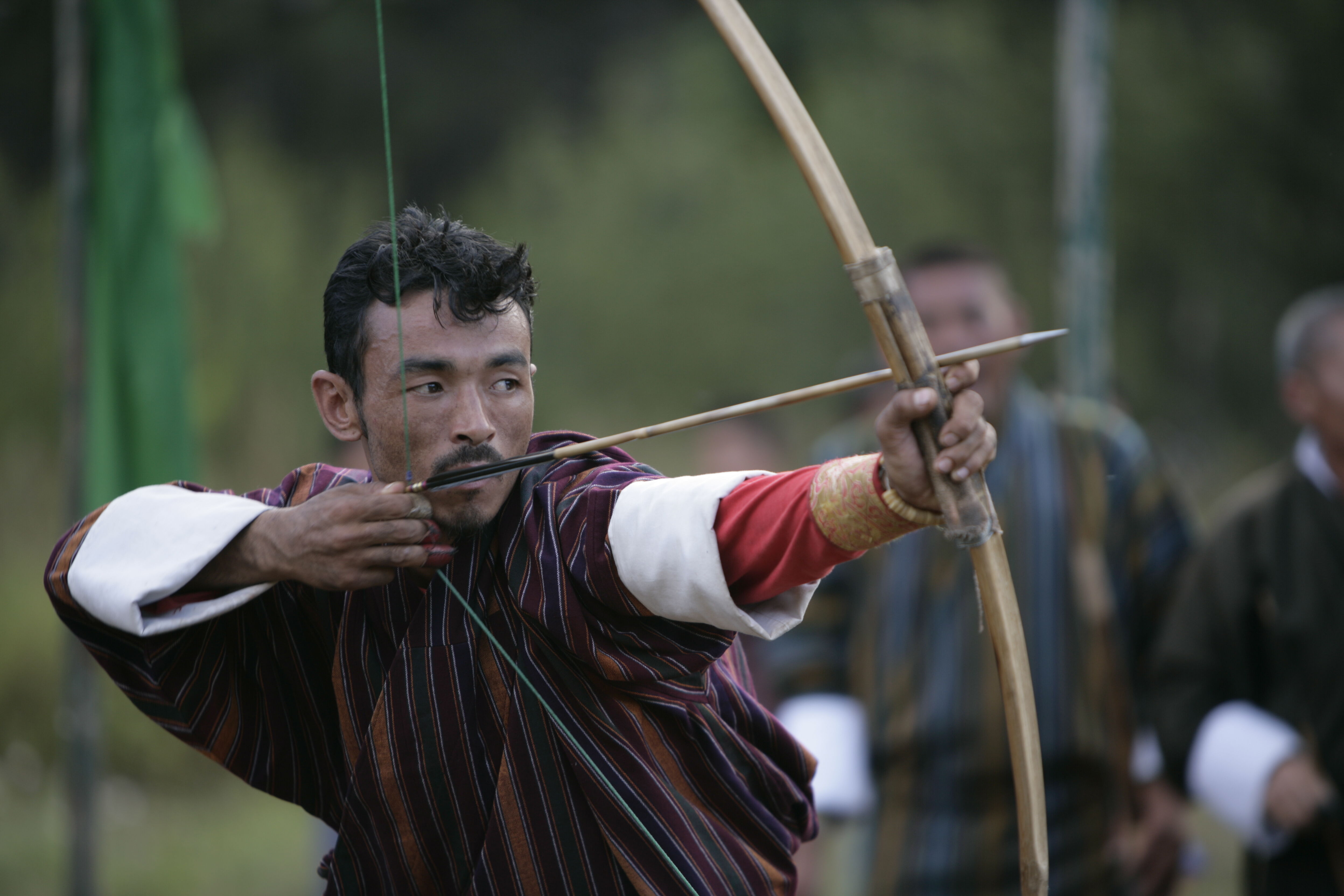 Bhutan archery 