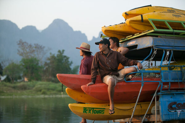 Get your heart beating faster in Vang Vieng