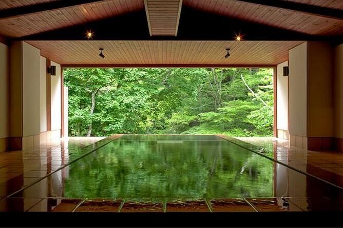 Secluded onsen spas